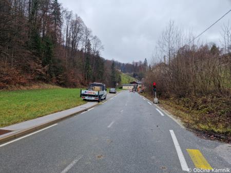Sanacija zidu ob občinski cesti v Košišah (5)